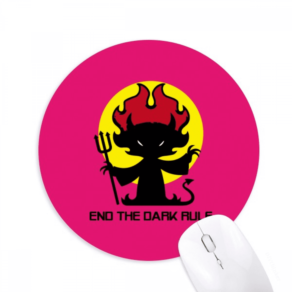 End Dark Rules Art Deco Fashion Mouse Pad Comfortable Game Office Mat