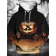 thumbnail image 4 of Sudadera con capucha cómoda de moda informal para uso diario para hombres y mujeres 2024 con estampado 3D de calabaza para Halloween, para parejas, del mismo estilo, para carnaval, 4 of 4