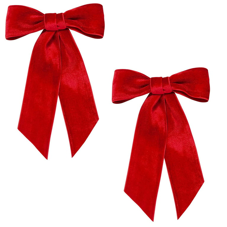 2PCS Red Velvet Hair Bows Hair Clips 5 Big Fall Alligator Clips Hair  Accessories for Women Girls Toddlers Kids 