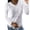 White, variant on Women Lace V Neck Long Sleeve Floral Elegant Casual Party Wedding Guest Slim Tunic Tops Blouse, Black S