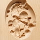 thumbnail image 3 of Molde de sello de galletas herramientas de formas DIY molde de Wdftyju golosinas de madera en relieve 3D galleta de jengibre utensilios de cocina para Muffin fruta suave, 3 of 3