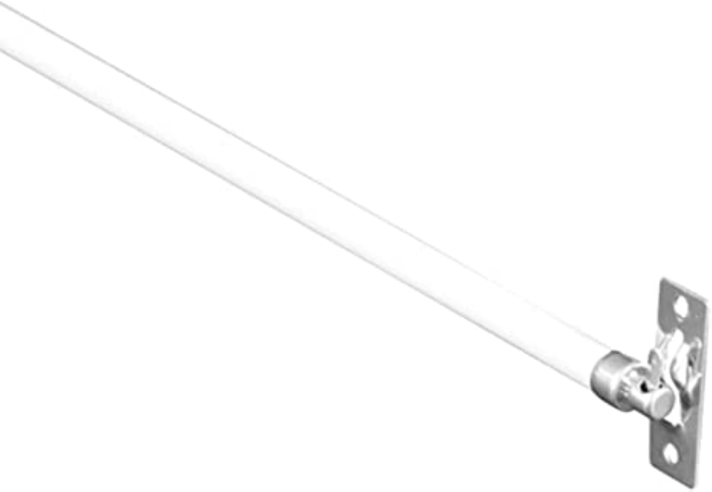 Graber Swivel End Sash Curtain Rods 5/16Inch 2 Rods per Pack (12 to 21