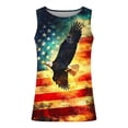 thumbnail image 4 of YueHuiYing USA 250th Anniversary Men's Shirt Crewneck Pullover Tank Tops Summer Sleeveless Shirts Beach Graphic Tops, 4 of 4