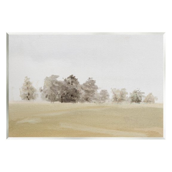 Stupell Industries Abstract Distant Foggy Trees Painting Unframed Art Print Wall Art, Design by Lanie Loreth