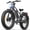 Titanium Gray, variant on 750W Dual Motor Electric Bikes for Adults with 48V 30AH Battery up to 60Miles Range 26" Fat Tire E-Bike 20 mph Max Speed E Mountain Bike, Dual Hydraulic Disc Brakes, Front Suspension, UL2849 by SGS
