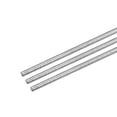 thumbnail image 1 of Unique Bargains Tige Entièrement Filetée M4 x 500mm Pas de Filetage 0,7mm Acier Inoxydable 304 Tiges Filetées à Droite Tiges de Barre Lot de 3, 1 of 6