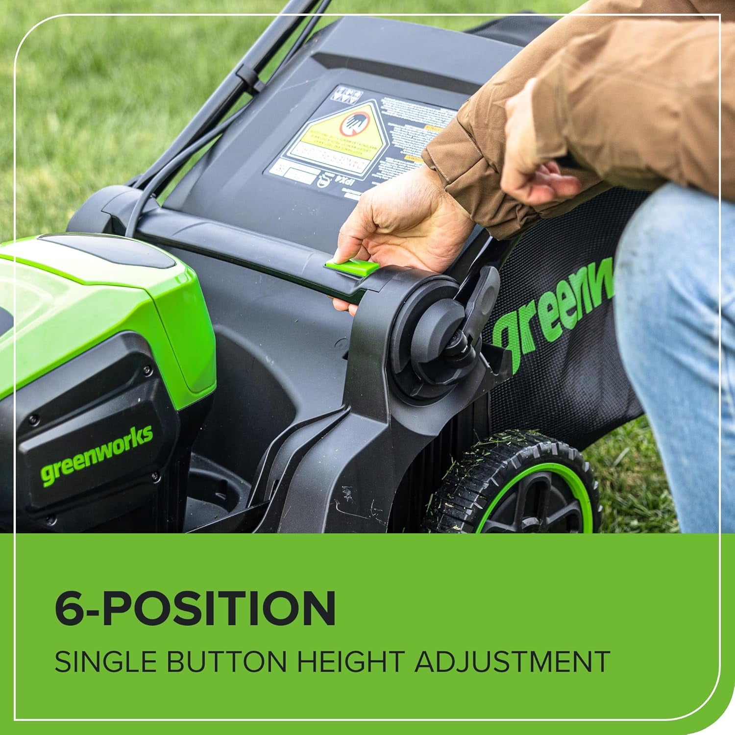 Greenworks 60V 17" Brushless Push Mower & 60V 13" String Trimmer with 4.0 Ah Battery & 3A Charger