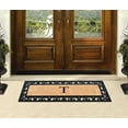 thumbnail image 6 of A1HC First Impression Exclusive Hand Crafted Myla Monogrammed Entry Doormat, Rubber Coir Mat Large Double Door Size - 18" x 48", 6 of 8