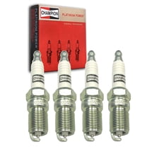 4 pc Champion 3401 Platinum Spark Plugs for 4305 8 8003 8006 AGSF22FM1 AWSF22E AWSF32E AWSF32F AWSF32P AWSF42P HGR7KQC HGR8DDP RS10PYC4 Ignition Wire Secondary