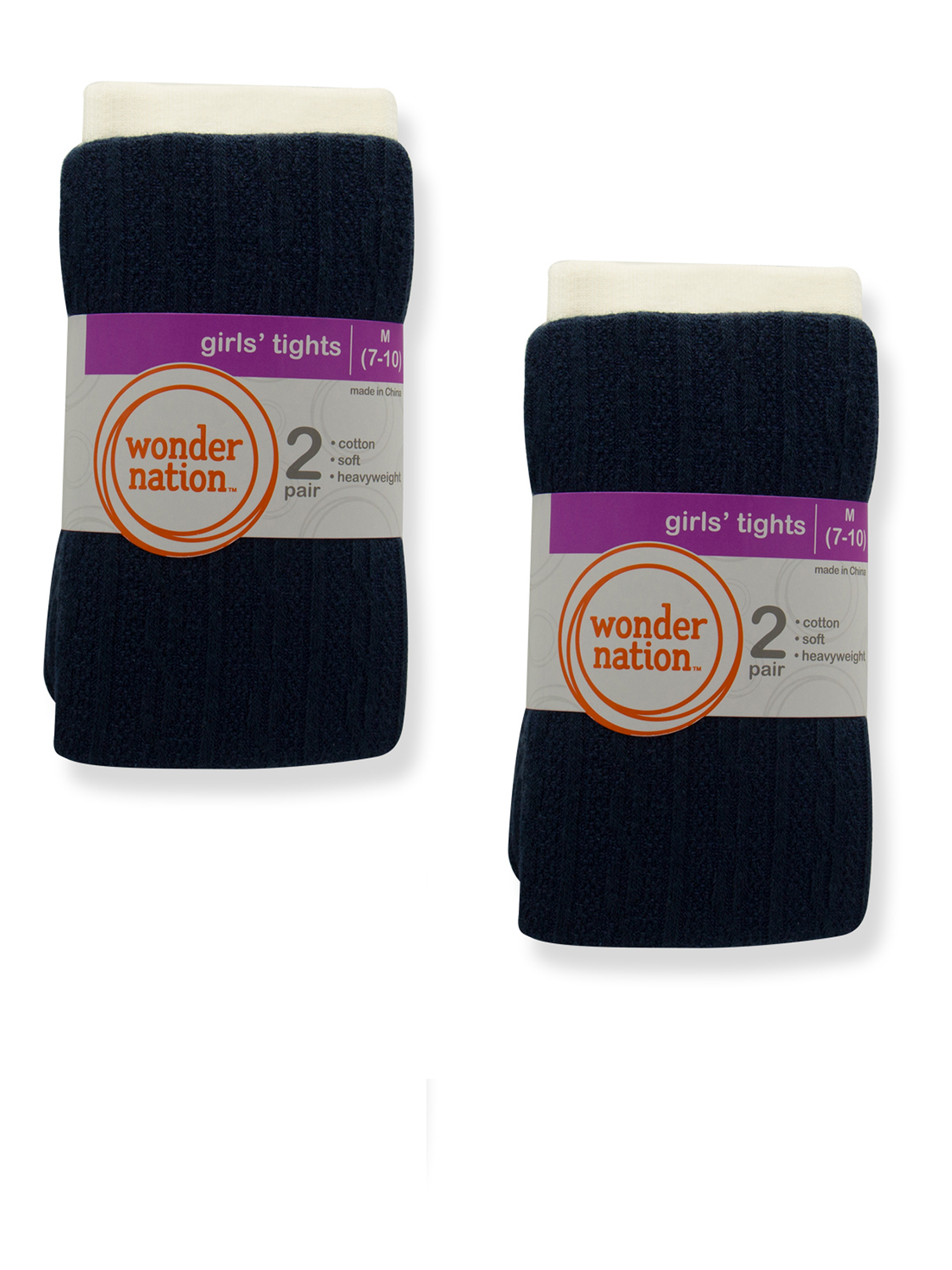 Wonder Nation Girls Cotton Cable Knit 