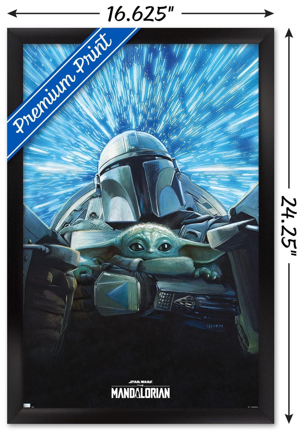 Star Wars: The Mandalorian Season 3 - Lightspeed Wall Poster, 22.375" x 34"