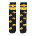 thumbnail image 4 of Girls Knee High Socks Long Socks Cute Cartoon Food-Themed Cotton Funny Tall Boot Stockings Socks for Child Kids for 3-8 Year, 1/6 Pairs, 4 of 8