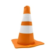 Nicky Bigs Novelties Adult Orange Traffic Cone Hat - Road Construction Cones Hat - Funny Unisex Halloween Costume Accessory Headwear