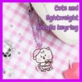 thumbnail image 2 of BT21 BTS Acrílico Llavero Personaje Transparente AirPods call book, 2 of 3