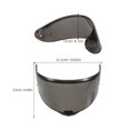 thumbnail image 2 of AURARMLET Visor Repuesto Para Casco Con Protección Antivaho Y Solar En Color Gris, 2 of 5