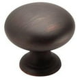 thumbnail image 1 of Allison Value Hardware Round Knob - Oil Rubbed Bronze, 1 of 1