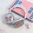 thumbnail image 3 of Shiny Diamond Case for AirPods Max Headphones,Cute Beautiful Luxury Glitter Butterfly Protective Cover for AirPods Max Girls Women Gift (Multicolor), 3 of 5