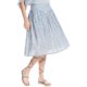 thumbnail image 1 of Max Studio London Falda acampanada a cuadros para mujer, azul, mediana Max Studio London Alinear, 1 of 1