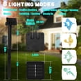 thumbnail image 2 of Nautical Solar Lights for Outside Sea Fish Outdoor Garden Decor Marine Fairy Garden Lights Waterproof Whale Shark Mola Manta Ocean Solar Outdoor Decorative String Lights 14ft 40LED Patio Yard Decor, 2 of 13