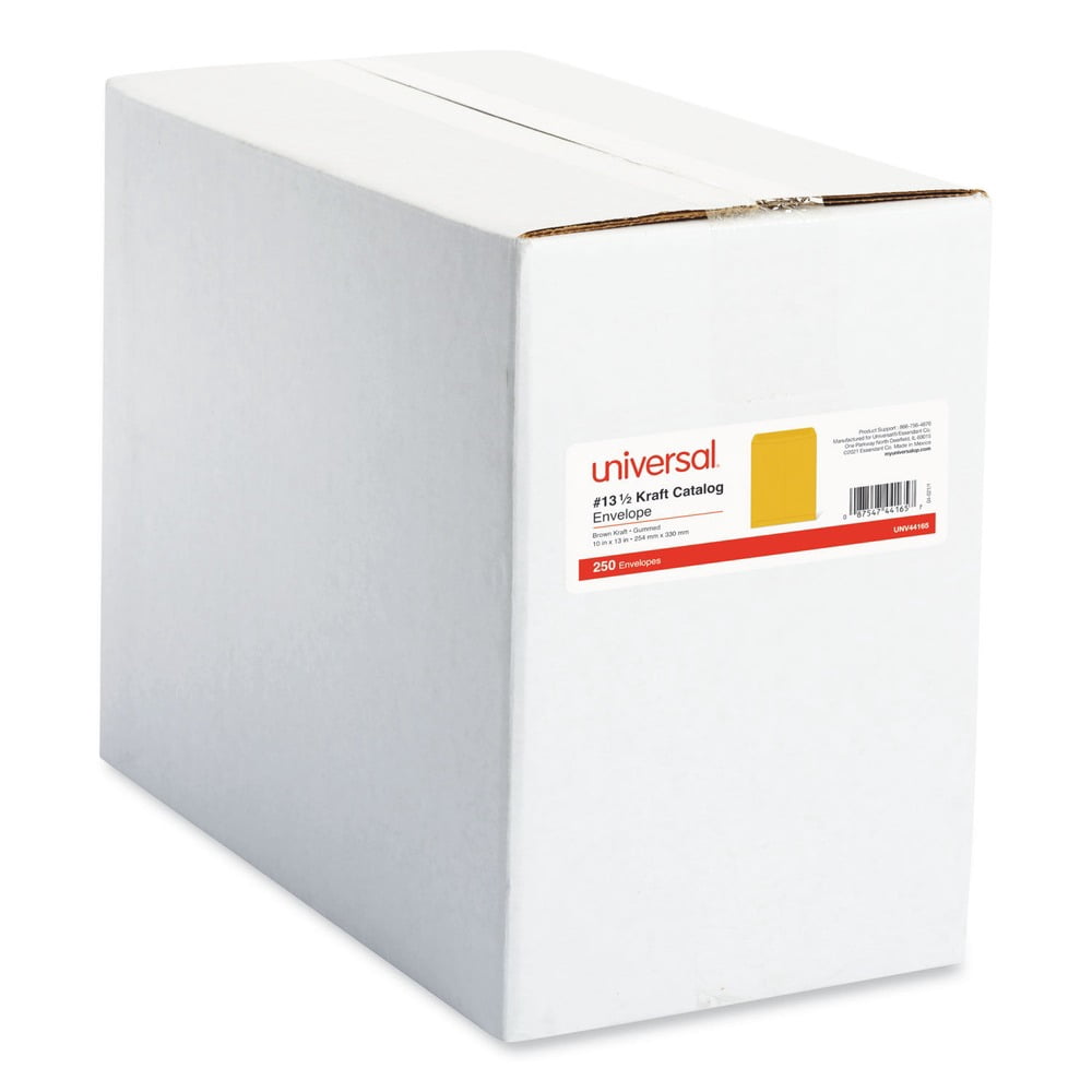 #13-1/2 Gummed Closure 10 in. x 13 in. Catalog Envelopes - Brown Kraft (250-Piece/Box)