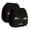 2pcs-Black, variant on General 3 Hole Headrest Cover Stretchy Face Mask Styles Car Decors Safe Interior Upgrades Suitable for Festive Season