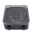 thumbnail image 1 of Vintage Record Model Player, Stereo Speaker with Water Ripple Ambient Light and Time Display Retro Record Player BT Speaker for Bedroom Studio Office Party, 1 of 7