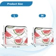 thumbnail image 4 of FORMRS 13-13.3 inch Laptop Sleeve Case Soft Carrying Quilted Computer Bag Cover, Watermelon Pattern, 4 of 7