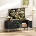thumbnail image 2 of HOMCOM TV Console with RGB LED Lights, TV Unit for TVs up to 40 Inch, Black, 2 of 10