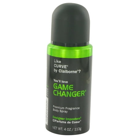 Designer Imposters Game Changer Body Spray 4 oz For Men 100% authentic perfect as a gift or just everyday