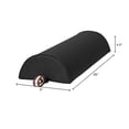 thumbnail image 2 of Master Massage 9"x26 Pouces Coussin de Massage Semi-Rond - Noir, 2 of 7
