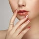 thumbnail image 1 of Anillo de ansiedad con cuentas para mujer, anillo de cuentas, anillo de ansiedad, gira libremente, anillos para aliviar el estrés para regalo, 1 of 5