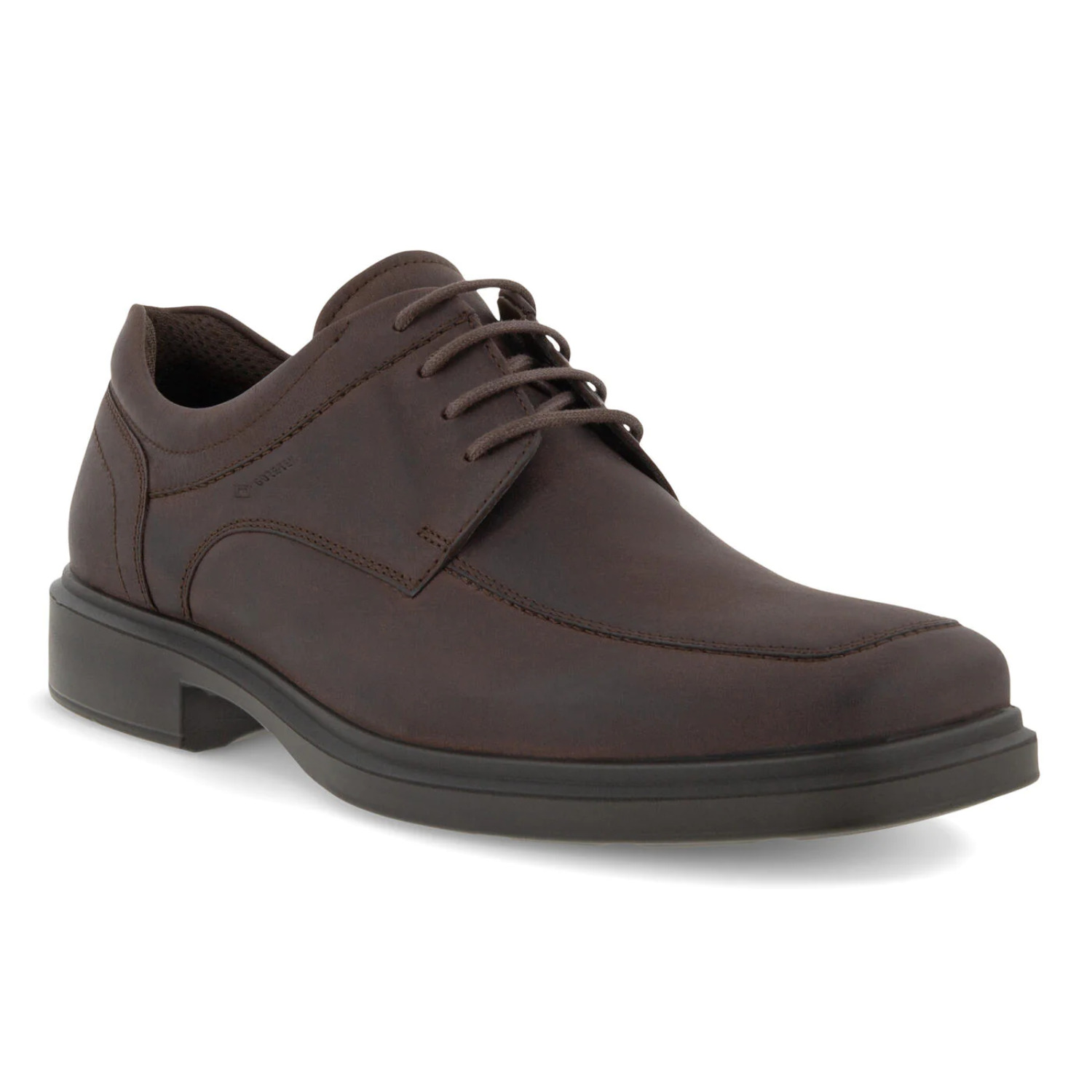 ECCO Men s Helsinki 2.0 GTX Waterproof Apron Toe Tie Mocha 500204 02178 Walmart