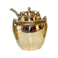 thumbnail image 3 of Calentador de vino, hervidor de agua, utensilios de cocina, cafetera portátil ligera de latón para hogar, cocina, camping, picnic, leche 500 ml, 3 of 8