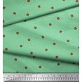 thumbnail image 3 of Soimoi Satin Silk Fabric Artistic Flower & Dots Print Fabric by Yard 42 Inch Wide, 3 of 3