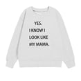 thumbnail image 4 of Bnwani Sweatshirt for Girls Crew Neck Long Sleeve Short Sweatshirt Printed Tops T-Shirts Pullover, 4 of 4
