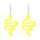 thumbnail image 2 of Pendientes acrílicos transparentes en forma de serpiente Yashi, 2 of 5