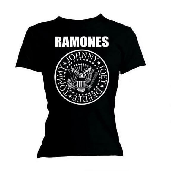 Ramones Ladies T-Shirt: Seal (Skinny Fit) (Large)