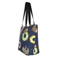 thumbnail image 3 of Kdxio Sloth with Donuts Women Reusable Grocery Bags Foldable Ripstop,Reusable Shopping Bags for Shopping,Gym,Gift, 3 of 7