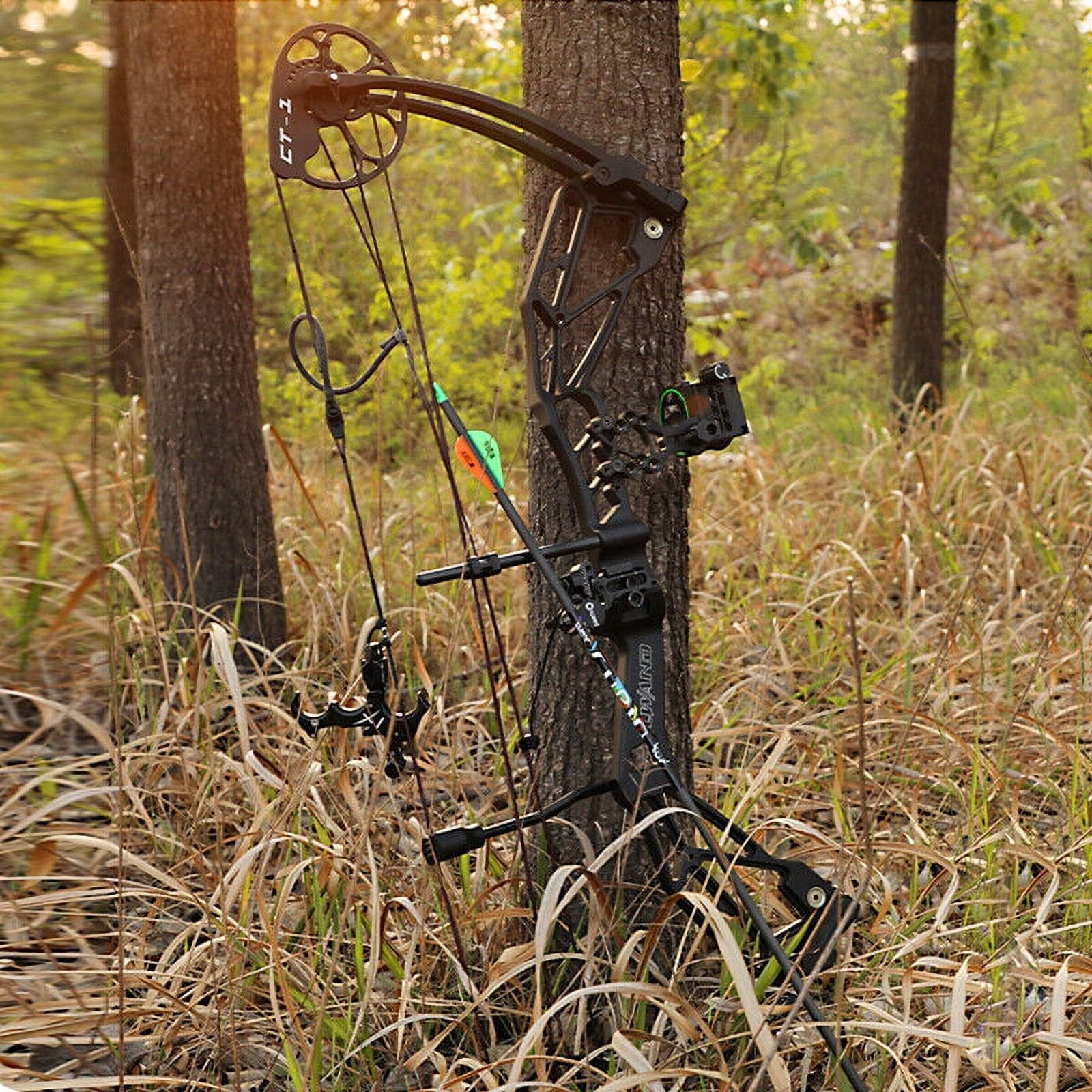 AME Archery Compound Bow 30-70lbs Aluminum Right Hand Outdoor Shooting Hunt Target