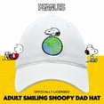 thumbnail image 2 of Gorra de Béisbol Concept One Peanuts Snoopy Papá Blanca, 2 of 6