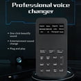 thumbnail image 4 of Voice Mini Voice Changer Sound Effects Machine Audio Card Sound Changer Plug & Play 8 Sound Effects for Live Streaming Online Chatting Singing for Smartphone Tablet PC, 4 of 7