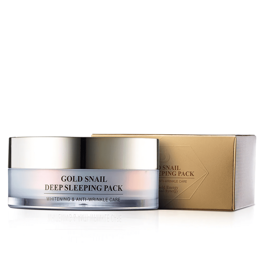 Madnice Gold and Snail Mucin Night Repair Cream, 100ml, Anti-Aging Overnight Moisturizer
