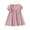 Pink, variant on Gubotare Toddler Dress Girl's Flutter Sleeve Stretchy A-Line Swing Flared Skater Party Dress,Purple 3-4 Years