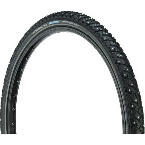 Schwalbe Marathon Winter Plus Tire - 26 x 2, Clincher, Wire, Black/Reflective, P