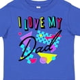 thumbnail image 4 of Inktastic I Love My Dad 80s Retro Style Boys or Girls Toddler T-Shirt, 4 of 5