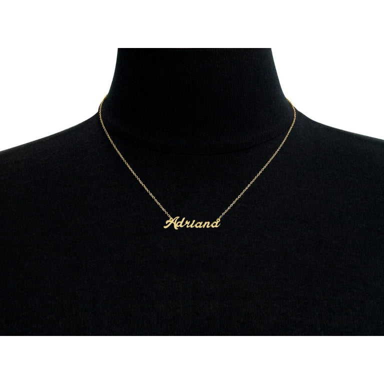Adriana name necklace sale