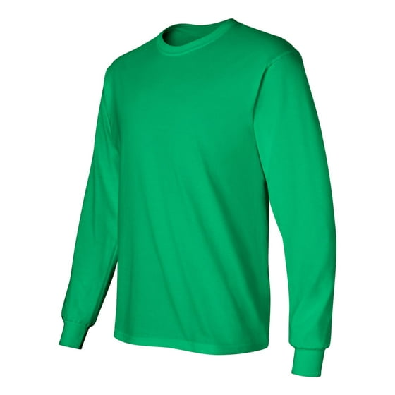 Gildan - Gildan - Ultra Cotton Long Sleeve T-Shirt - 2400 - Walmart.com