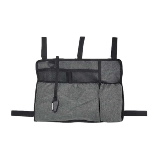 Esquirla Accessories Bag Universal Multi Pockets Accessories Pouch for Elderly Gray