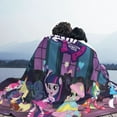 thumbnail image 7 of My Lit-Tle Pony Fleece Blanket Super Soft Cozy Throw Blanket Fuzzy Comfy Flannel Blanket Warm Plush Blankets And Throws For Couch, Sofa, Bed 60"X50", 7 of 7