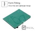 thumbnail image 3 of Dteck Folio Case For iPad Pro 12.9 inch 2018 release, Lightweight Embossed Butterfly PU Leather Flip Stand Case Cover with Card/Stlylus Holder,Green, 3 of 4
